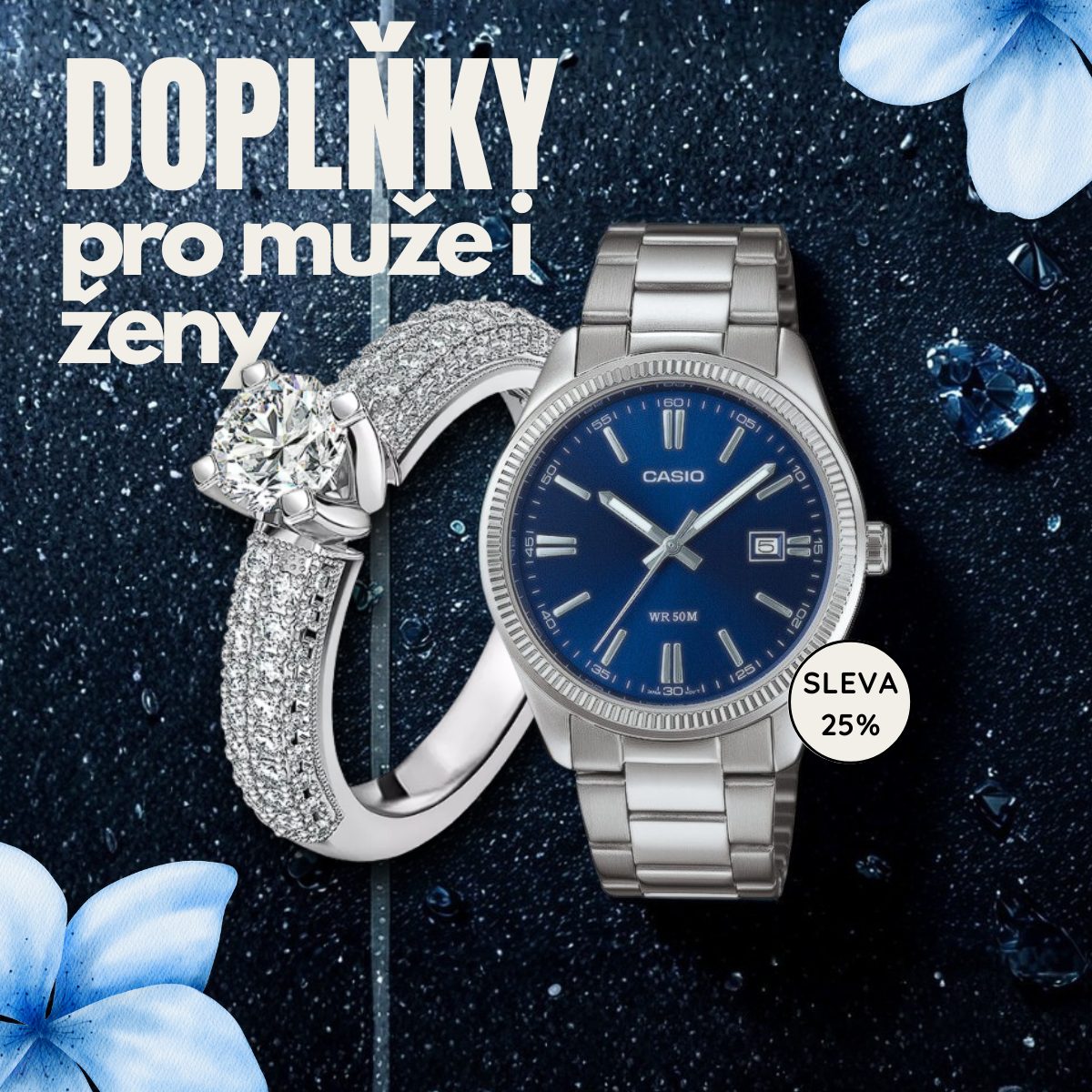 Reklamní kreativa doplňky — sezónní nabídka